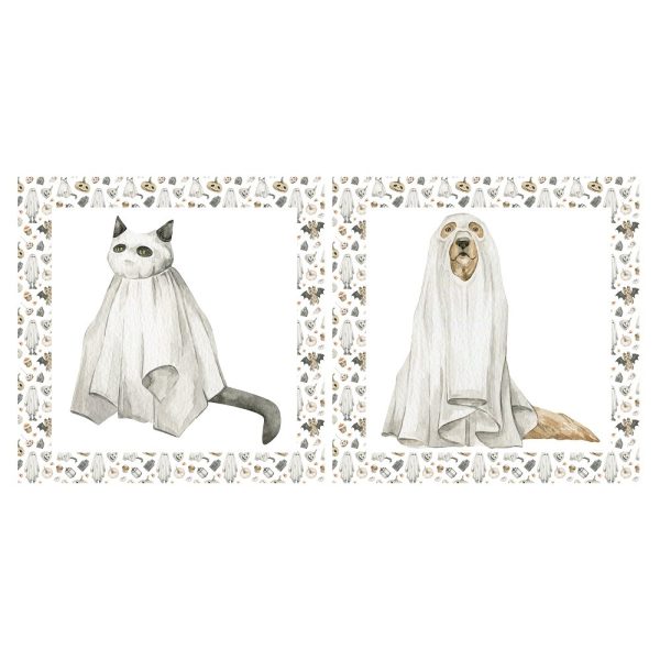 Halloween Still Life Pillow Panels Online now