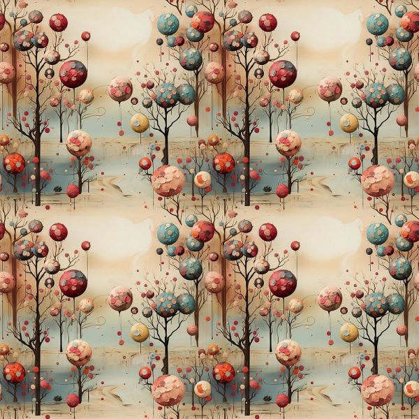 Dreamland Forest Pattern #5 Fabric Online now