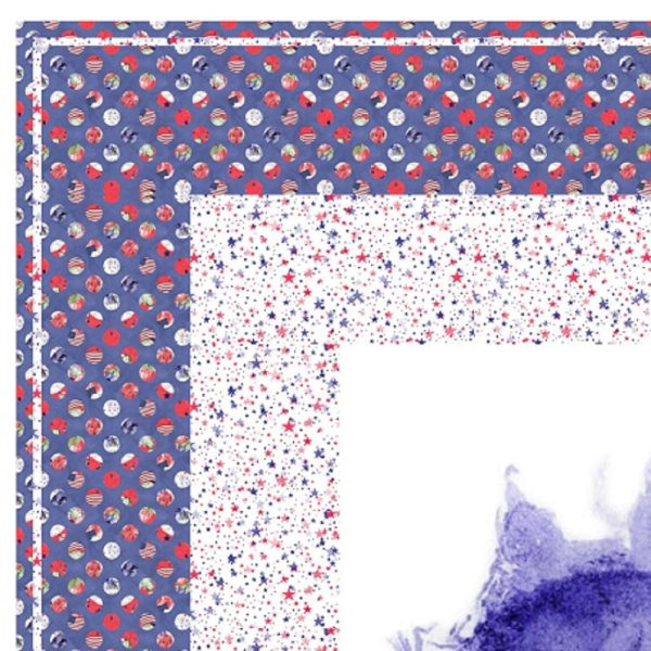 Love Our Freedom Splash Wall Hanging  42  x 42  Online Hot Sale - Image 2